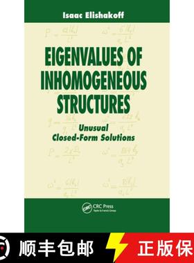 【3-4周达】Eigenvalues of Inhomogeneous Structures: Unusual Closed-Form Solutions [9780367454272]