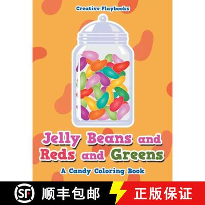 【3-4周达】Jelly Beans and Reds and Greens, A Candy Coloring Book [9781683238539]