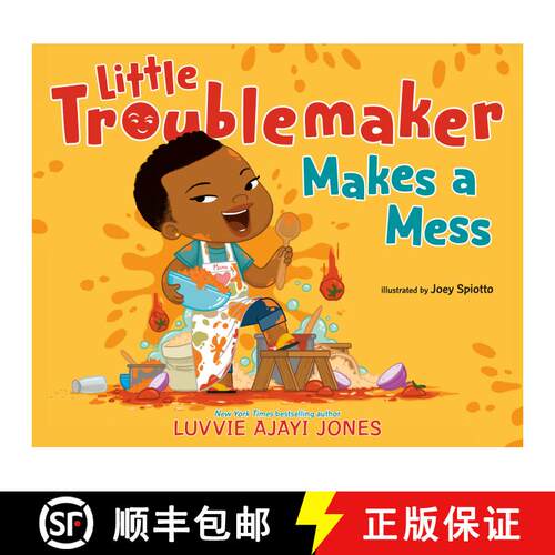 【3-4周达】精装 Little Troublemaker Makes a Mess [9780593526095]