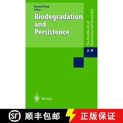 【3-4周达】Biodegradation and Persistence [9783662146903]