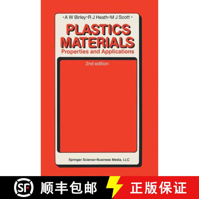 【3-4周达】Plastics Materials : Properties and Applications [9780216924901]