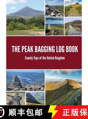 预订 The Peak Bagging Log Book: County Tops of the United Kingdom [9781999950941]