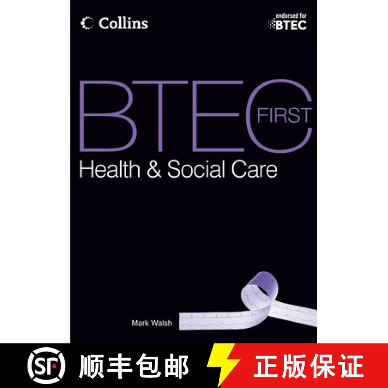 【3-4周达】BTEC First Health & Social Care: Student Book [9780007479801]