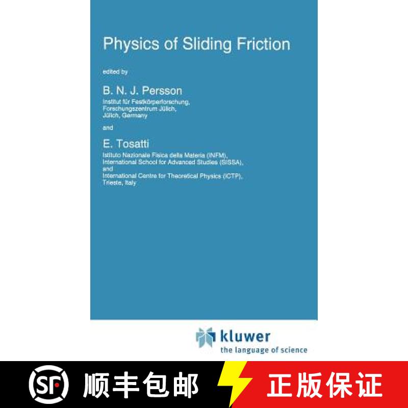【4周达】Physics of Sliding Friction [9780792339359]