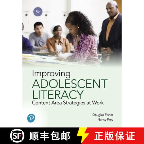 【3-4周达】Improving Adolescent Literacy: Content Area Strategies at Work [9780135180877]