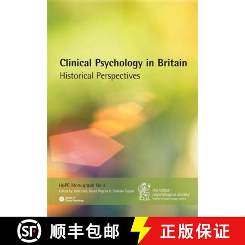 【3-4周达】Clinical Psychology in Britain: Historical Perspectives [9781854337313]