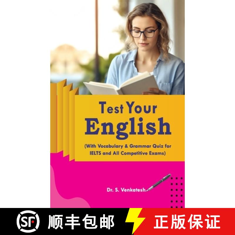 【3-4周达】Test Your English (With Vocabulary & Grammar Quiz for IELTS and All Competitive Exams) [9788119337811]图片