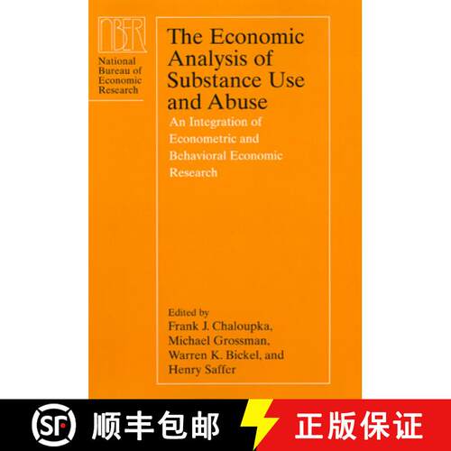 预订 精装 The Economic Analysis of Substance Use and Abuse – An Integration of Econometric and Behav... [9780226100470]