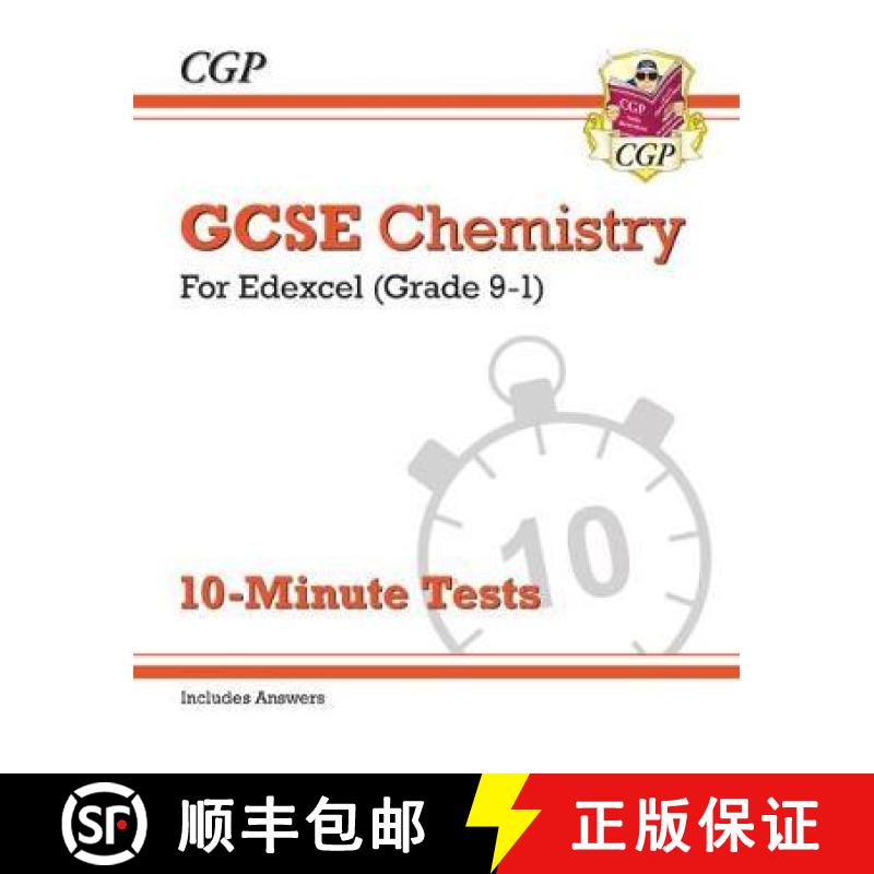 预订 New Grade 9-1 GCSE Chemistry: Edexcel 10-Minute Tests (with answers) [9781789080797]