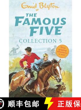 【3-4周达】The Famous Five Collection 5: Books 13-15 [9781444940176]