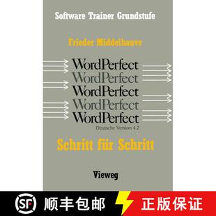 【3-4周达】Word Perfect Schritt für Schritt : Für alle Versionen bis einschließlich Word Perfect 4.2 [9783528046439]