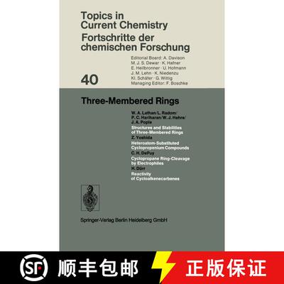 【3-4周达】Three-Membered Rings (Softcover reprint of the original 1st ed. 1973) [9783662158753]