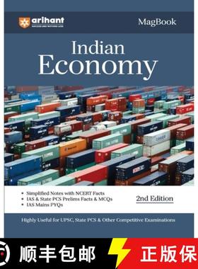 【3-4周达】Arihant Magbook Indian Economics for UPSC Civil Services IAS Prelims / State PCS & other C... [9789358892017]