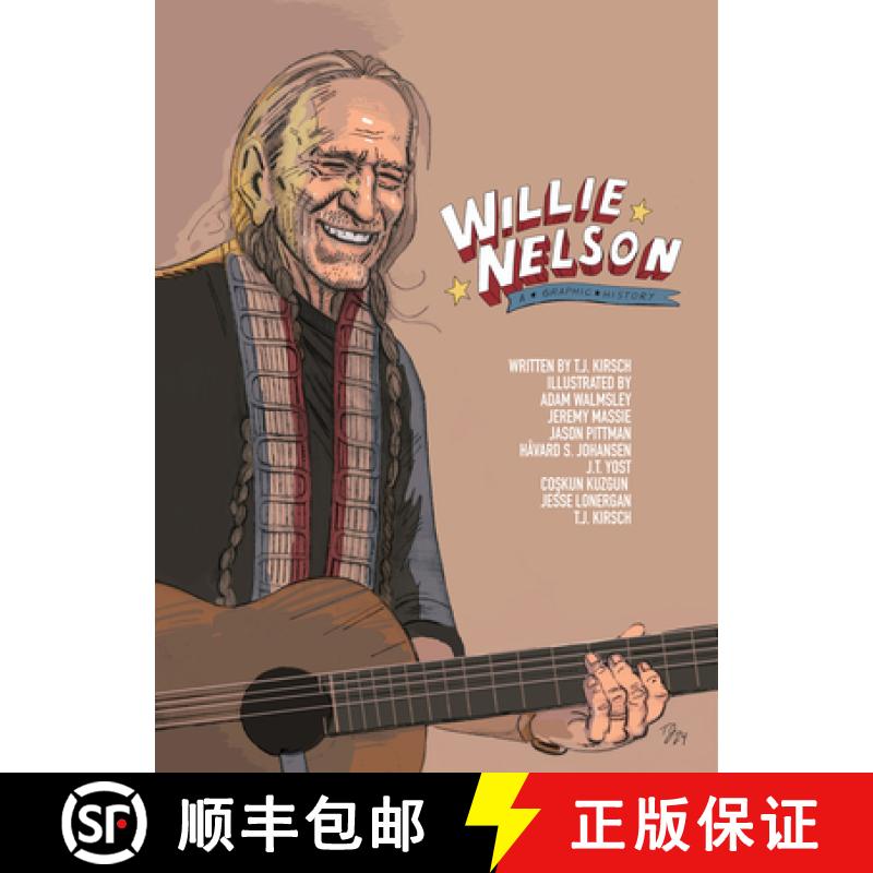 【3-4周达】Willie Nelson: A Graphic Biography [9781681123325]