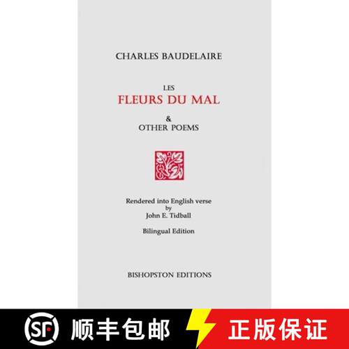 【3-4周达】精装 Les Fleurs du mal and Other Poems [9781919177267]