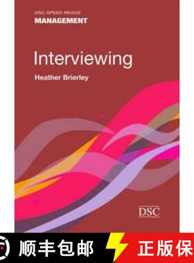 【3-4周达】Interviewing [9781906294441]