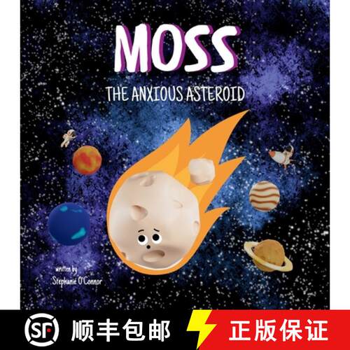 【3-4周达】Moss the Anxious Asteroid [9781739648534]