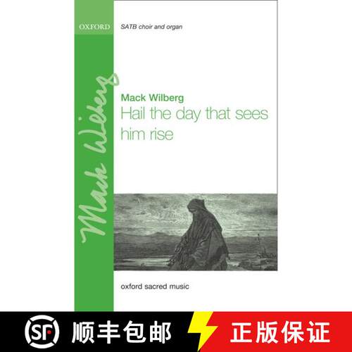 【3-4周达】Hail the day that sees him rise (Praise the Lord! his glories show): Vocal score (Vocal sc... [9780193391727]