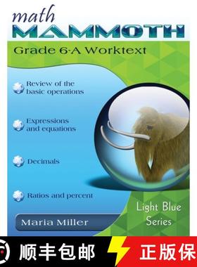 【3-4周达】Math Mammoth Grade 6-A Worktext [9781954358065]
