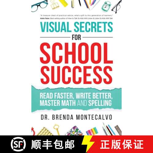 【3-4周达】Visual Secrets for School Success: Read Faster, Write Better, Master Math and Spelling [9781640856509]