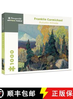 预订 Franklin Carmichael: Autumn Hillside 1,000-Piece Jigsaw Puzzle [9780764969454]