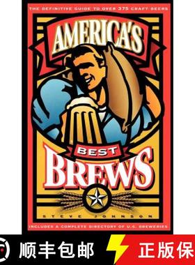 【3-4周达】America's Best Brews: The Definitive Guide to More Than 375 Craft Beers from Coast to Coast [9780884151104]