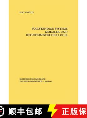 【3-4周达】Vollständige Systeme modaler und intuitionistischer Logik [9783642886652]