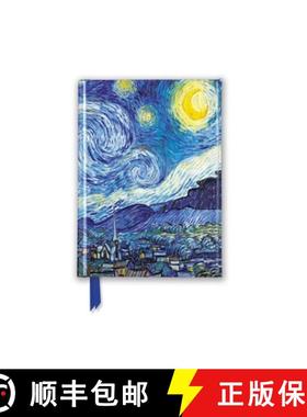 【3-4周达】Vincent Van Gogh: The Starry Night (Foiled Pocket Journal) [9781787558373]