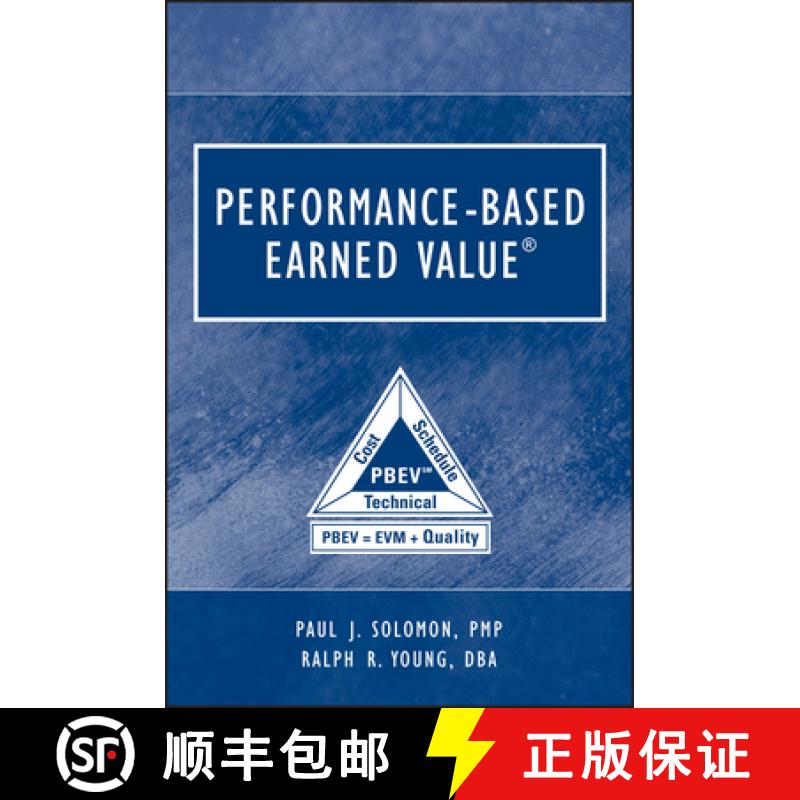 【3-4周达】Performance-Based Earned Value [Wiley工业工程] [9780471721888]