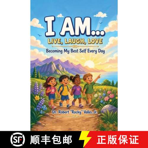 【3-4周达】I Am... Live, Laugh, Love: Becoming My Best Self Every Day [9798256131289]