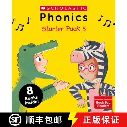 【3-4周达】Fiction Starter Pack 5 Matched to Little Wandle Letters and Sounds Revised [9780702309328]
