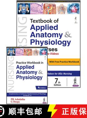 【3-4周达】Textbook of Applied Anatomy & Physiology for Nurses : With Free Practice Workbook in Appli... [9789356968622]