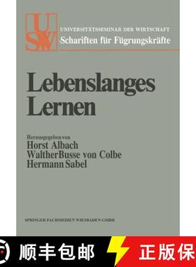 【3-4周达】Lebenslanges Lernen : Festschrift für Ludwig Vaubel zum siebzigsten Geburtstag [9783409874113]
