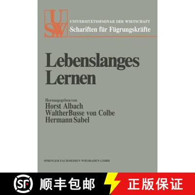【3-4周达】Lebenslanges Lernen : Festschrift für Ludwig Vaubel zum siebzigsten Geburtstag [9783409874113]