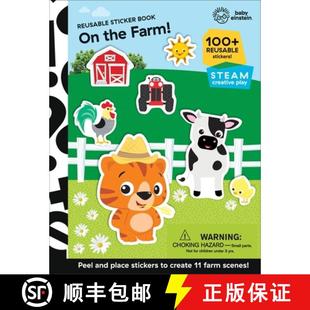 【3-4周达】Baby Einstein: On the Farm! Reusable Sticker Book: Reusable Sticker Book [9781503760387]