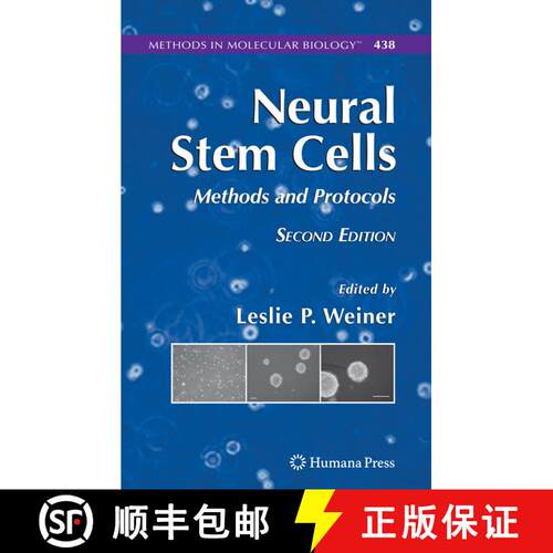 【3-4周达】精装 Neural Stem Cells: Methods and Protocols - Neural Stem Cells Preliminary Entry 2105 (... [9781588298461]