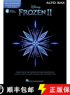 【3-4周达】FROZEN II INSTRUMENTAL PLAYALONG ALTO SA [9781540083760]