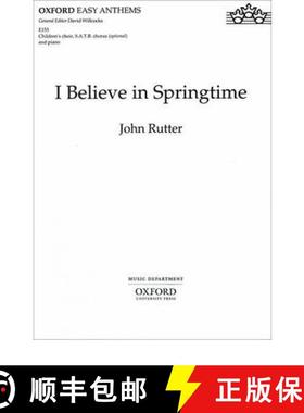 【3-4周达】I believe in springtime: Vocal score (Vocal score) [9780193511385]