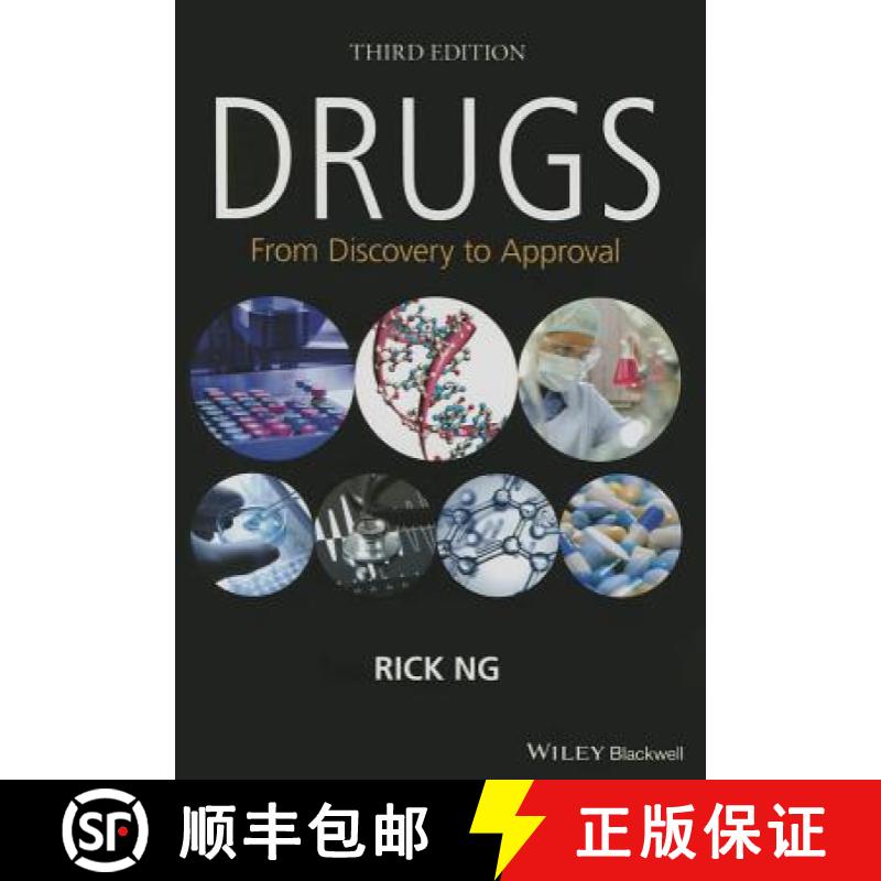 【3-4周达】Drugs: From Discovery To Approval 3E [Wiley生命科学] [9781118907276]