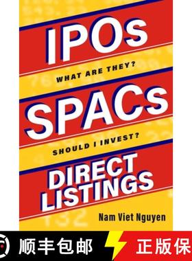 【3-4周达】IPOs, SPACs, & Direct Listings [9781737183419]