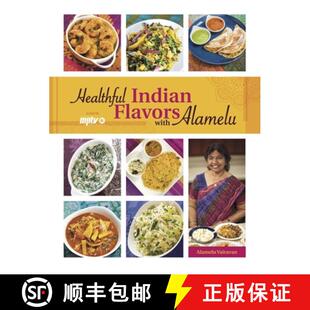 【3-4周达】Healthful Indian Flavors with Alamelu [9780781813587]