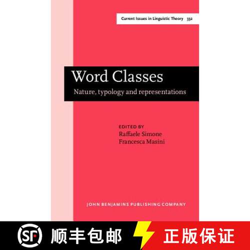 【3-4周达】精装 Word Classes: Nature, typology and representations [9789027248510]