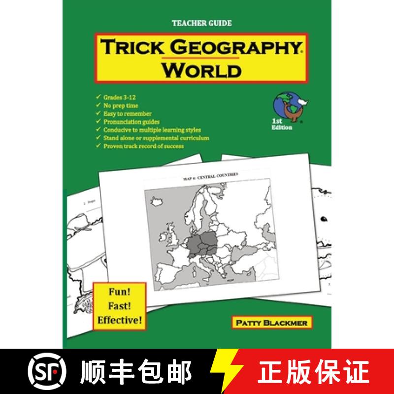 【3-4周达】Trick Geography: World--Teacher Guide: Making things what they're not so you remember what... [9780692705049]