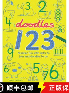 【3-4周达】Doodles 123 [9781616086640]