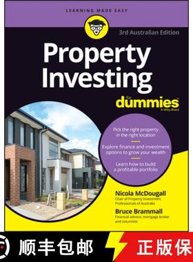 【3-4周达】Property Investing For Dummies, 3rd Australian Edi tion [9781394170487]