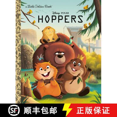 【3-4周达】Disney/Pixar Hoppers Little Golden Book [9780736445221]