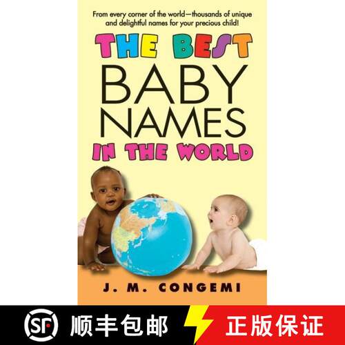 【3-4周达】Best Baby Names in the World, The [9780060829322]