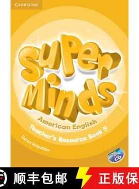【2-3周达】Super Minds American English Level 5 Teacher's Resource Book with Audio CD: - Super Minds ... [9781107604445]