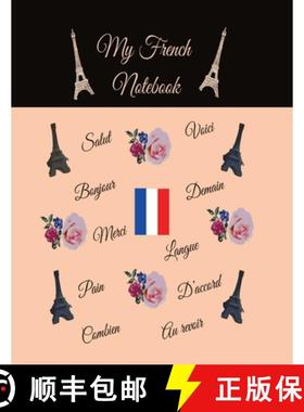 【3-4周达】My French Notebook: Ruled 6 sections Notebook/Diary with some useful French expressions [9789354069628]
