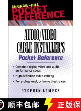 预订 Audio/Video Cabling Guide Pocket Reference [9780071386210]